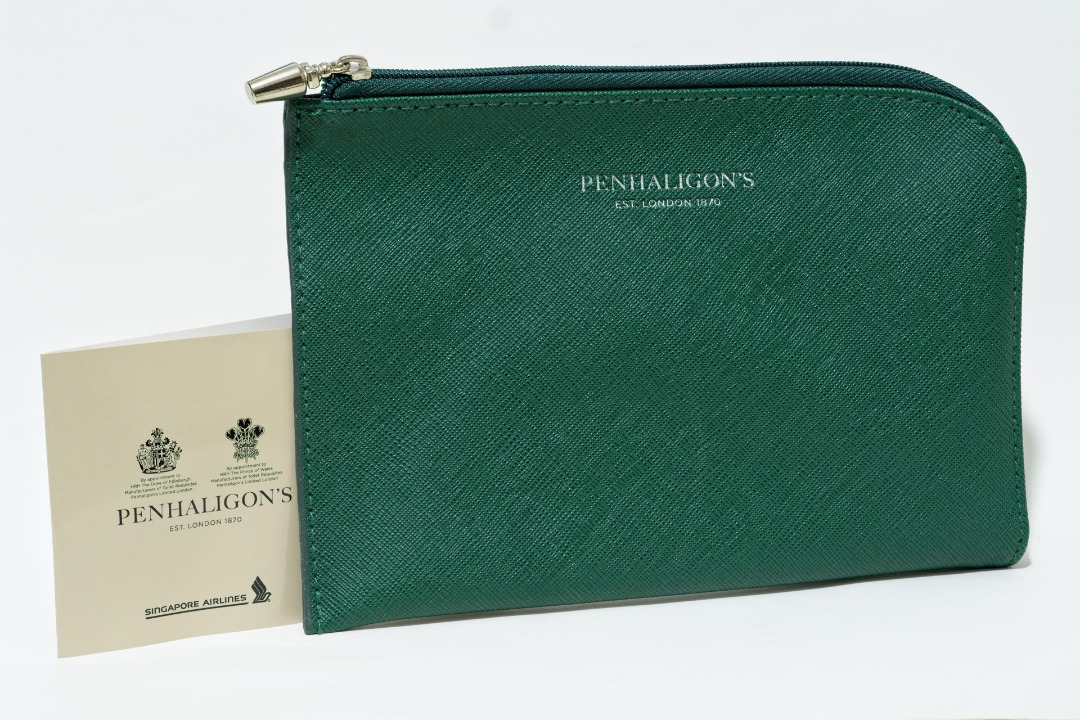 Penhaligon's amenity pouch (Singapore Airlines), Women's Fashion, Bags