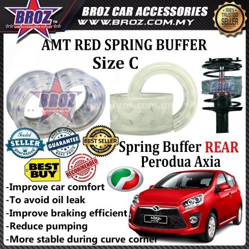 Perodua Axia OEM Rear CType Car Shock Absorber Buffer Transparent, Auto Accessories on Carousell