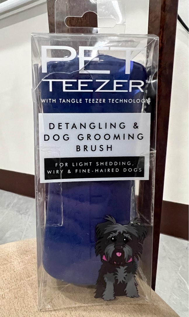 Pet Teezer Detangling Dog Brush, Pet Supplies, Health & Grooming on