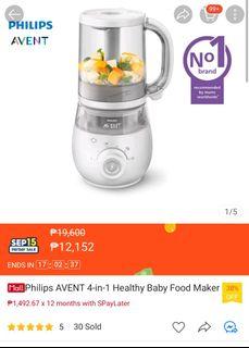 Philips Avent 4 in 1 Healthy Baby Food Maker