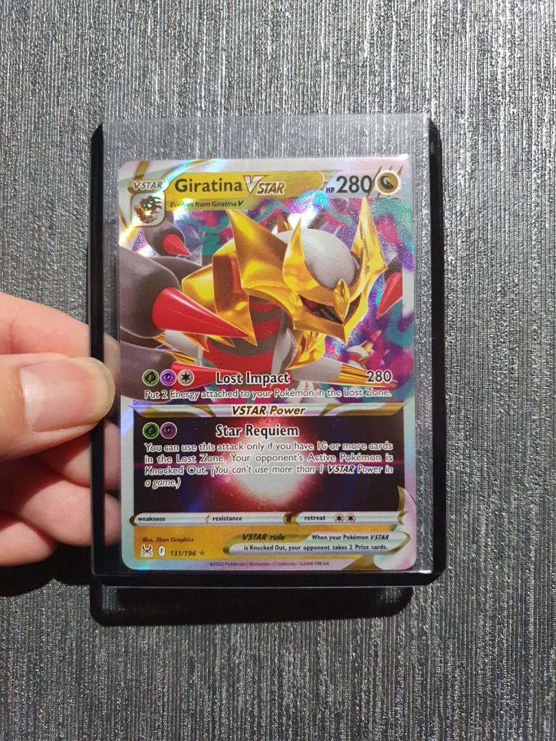 Pokemon - Giratina Vstar - 131/196 - Ultra Rare Card