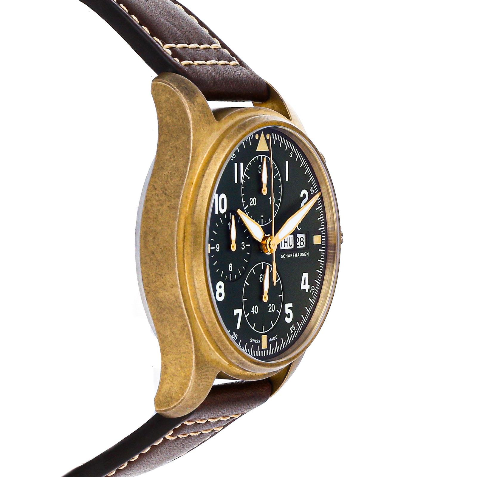 Pre Owned IWC Pilots Watch Chronograph Spitfire IW3879 02 Luxury Watches on Carousell