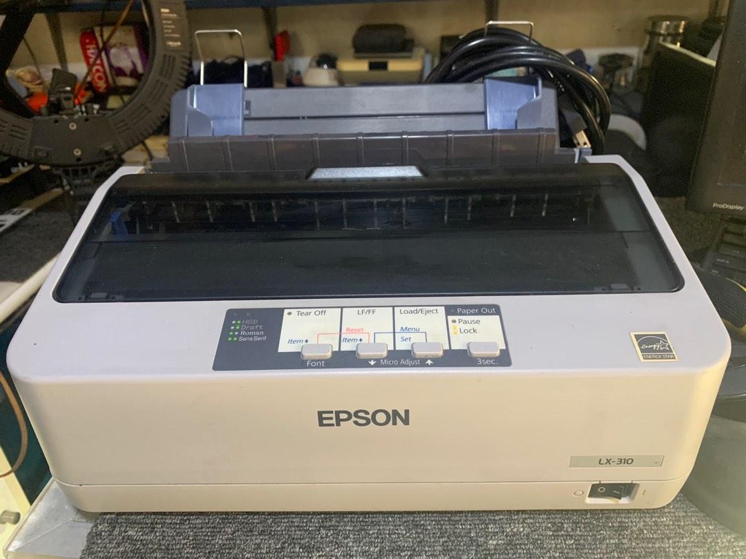 Printer Dot Matrix Epson Lx 310 Computers And Tech Printers Scanners And Copiers On Carousell 4034