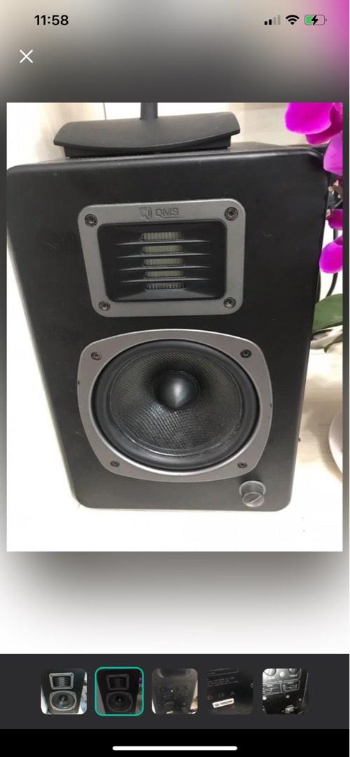 qms Q5 actives speaker 一對, 音響器材, Soundbar、揚聲器、藍牙喇叭、耳擴 Carousell