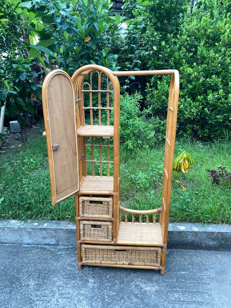 rattan dresser with mirror and drawers, Furniture & Home Living, Home