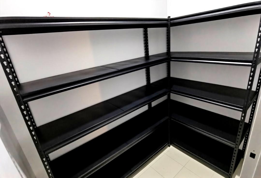 READY STOCKS BOLTLESS FAST ASSEMBLE RACK SHELF SHELVES STORAGE ...