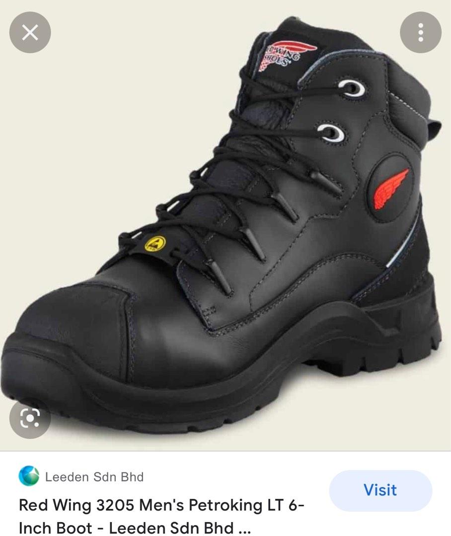 Red wing high hotsell cut safety shoes