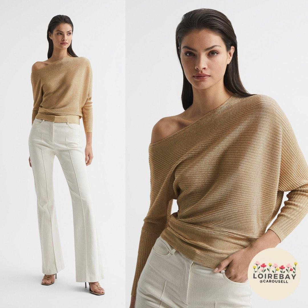 Gold sweater new arrivals