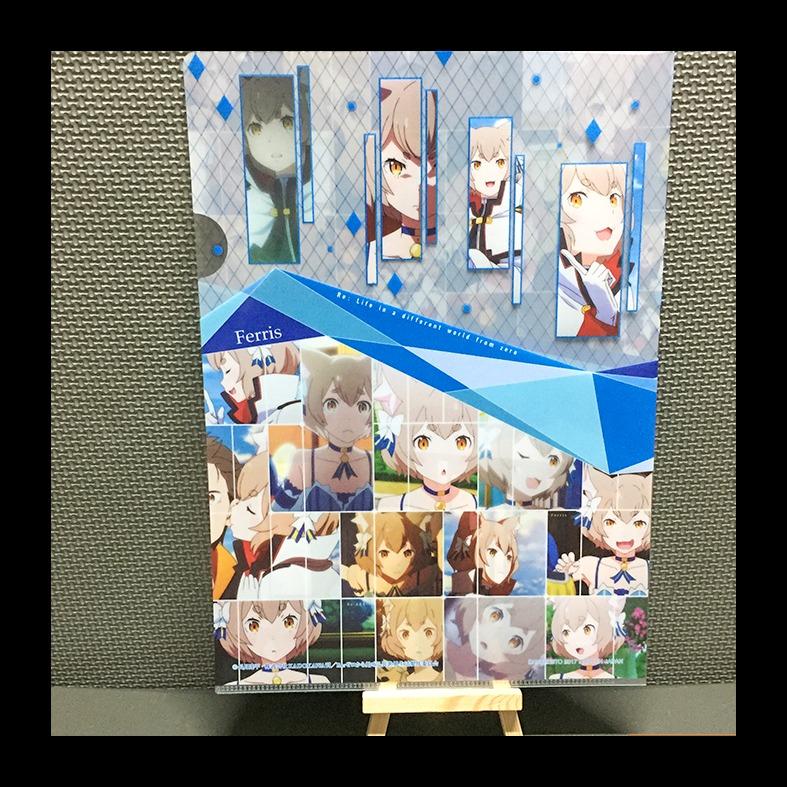 ReZero Ferris A4 Clear File, Hobbies & Toys, Stationary & Craft