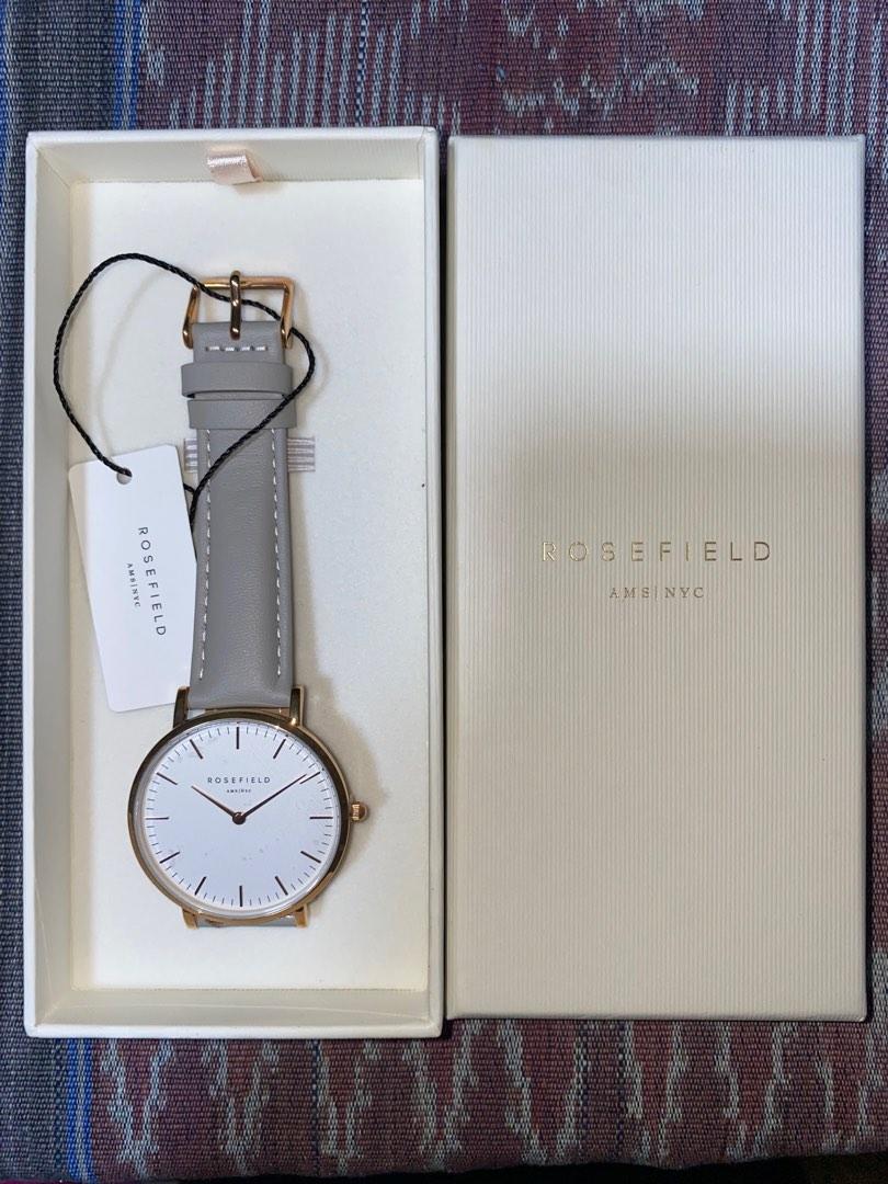 Rosefield Bowery Rosegold Grey Luxury Watches on Carousell