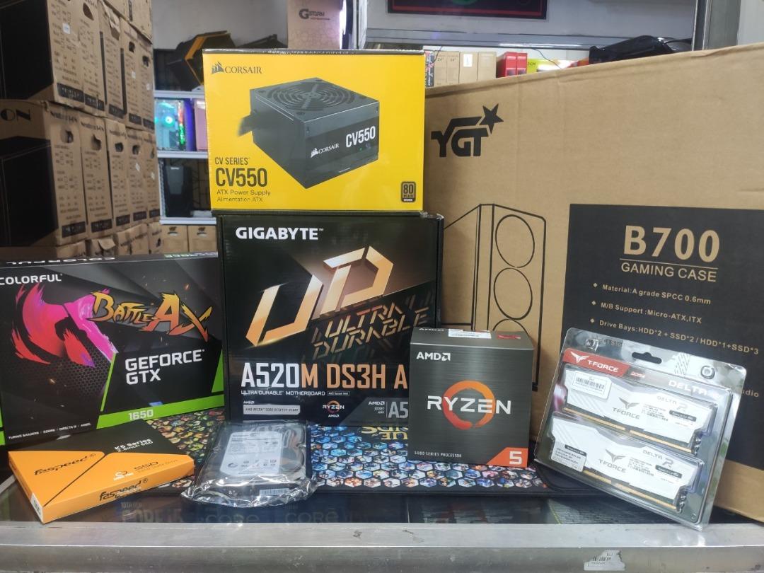 RYZEN 5 5500 COMPUTER PACKAGE, Computers & Tech, Desktops on Carousell