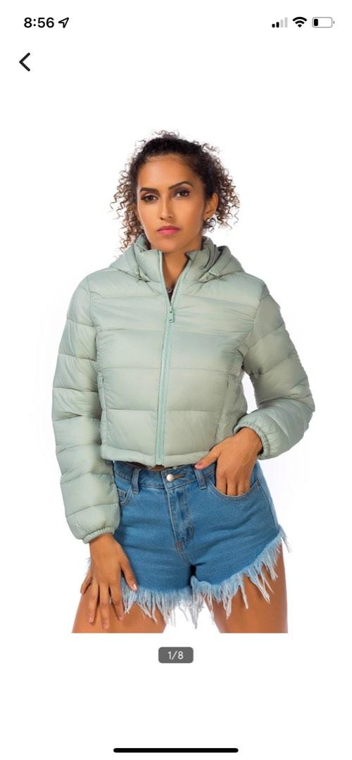 Buffalo Bloom Sage Zippered Collared Lightweight Jacket
