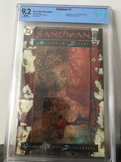 Sandman #4 CBCS 9.2 by Neil Gaiman First appearance of Lucifer Morningstar