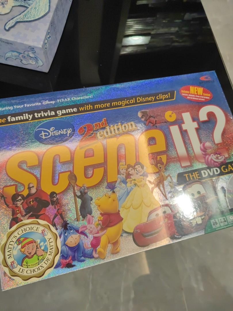 Scene It? Disney 2nd Edition. Unopened. The DVD Game., Hobbies & Toys