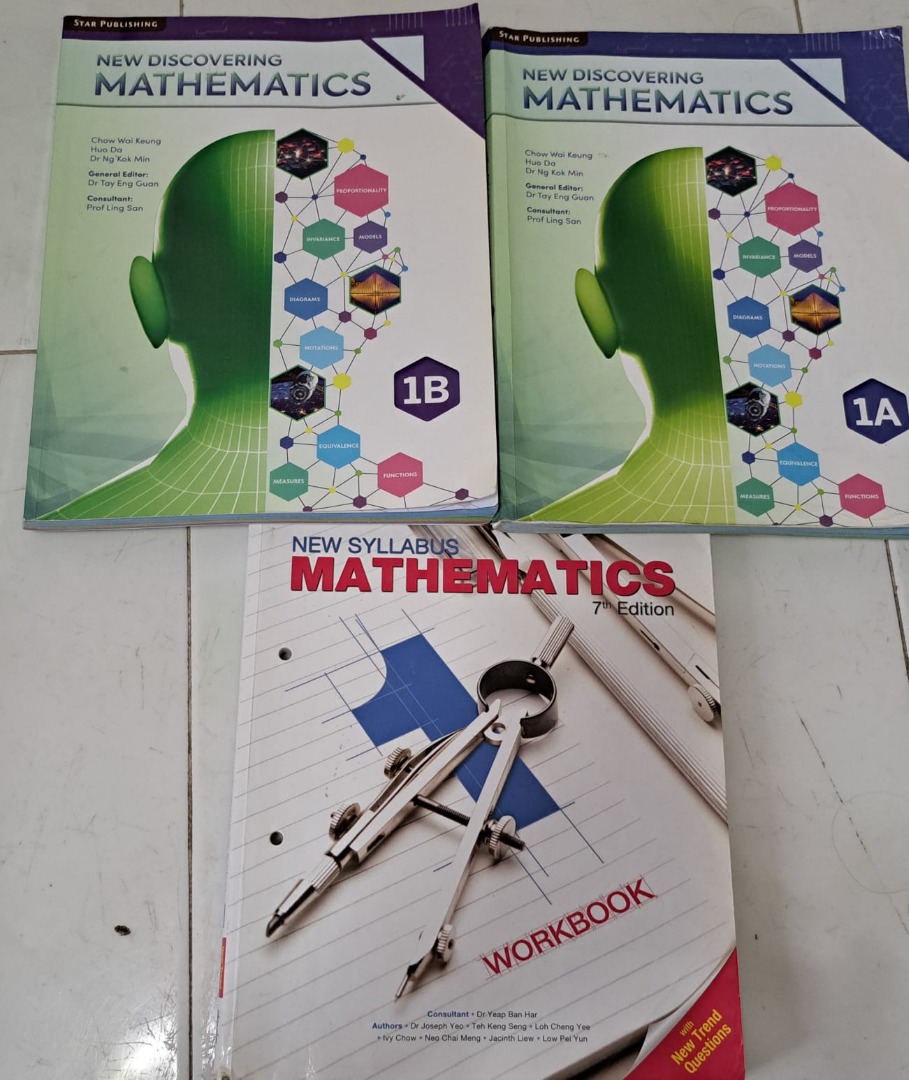 Secondary 1 Mathematics Book, Hobbies & Toys, Books & Magazines ...