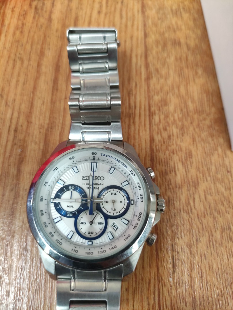 Seiko chronograph, Men's Fashion, Watches & Accessories, Watches on ...