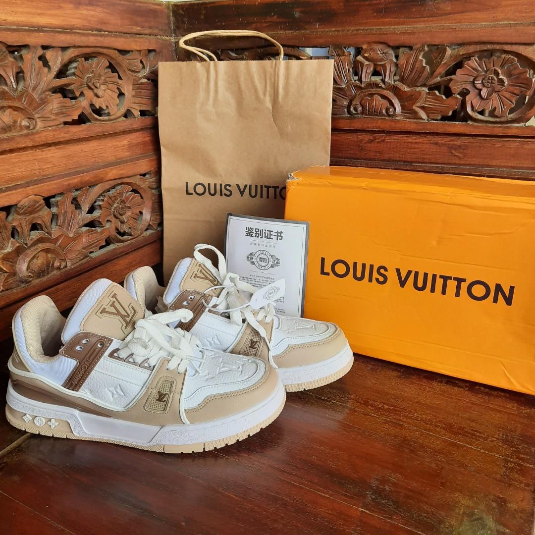 Sepatu Louis Vuitton Original made in china, Fesyen Pria, Sepatu