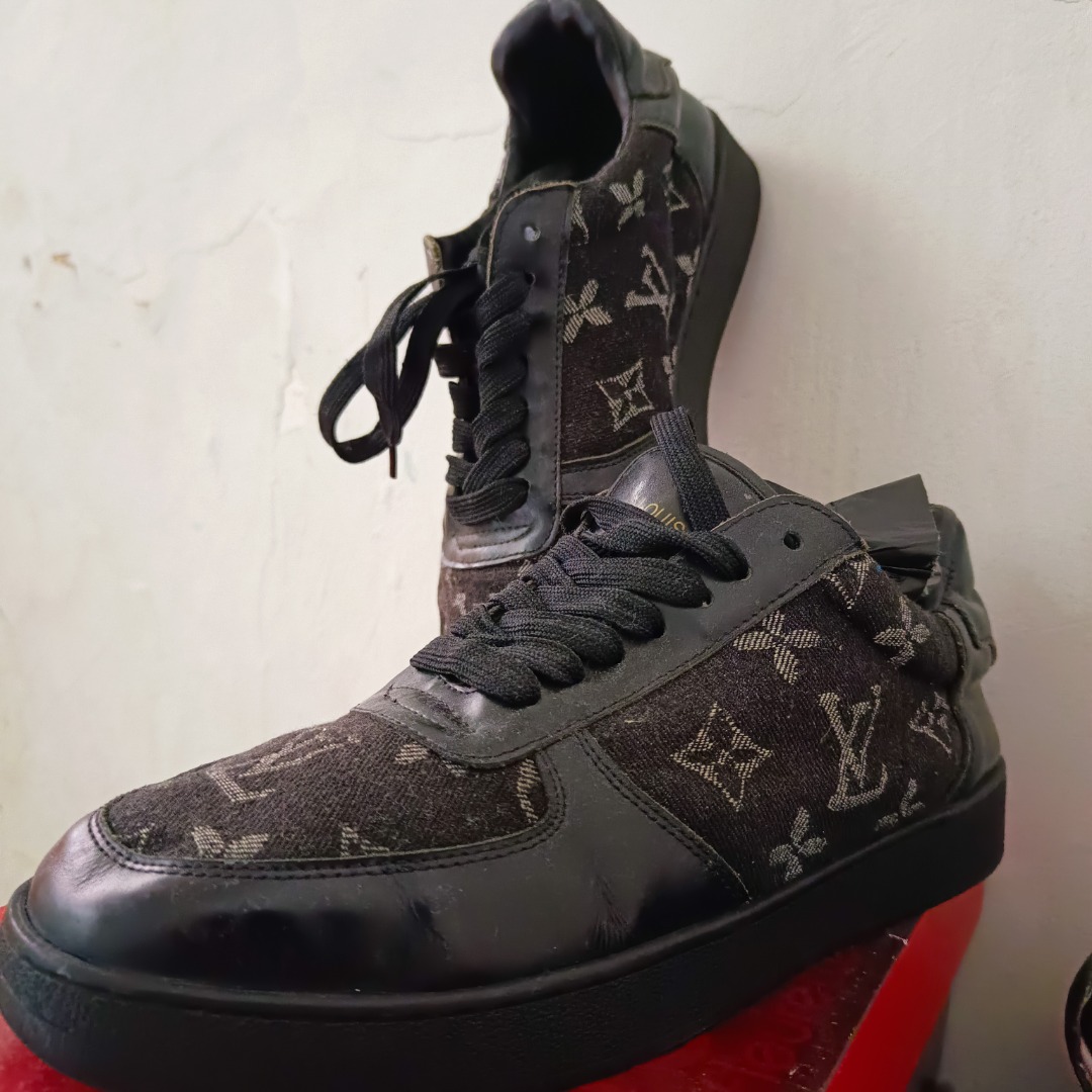 sepatu Louis Vuitton trainer TERBARU PREMIUM ORIGINAL, Fesyen Pria