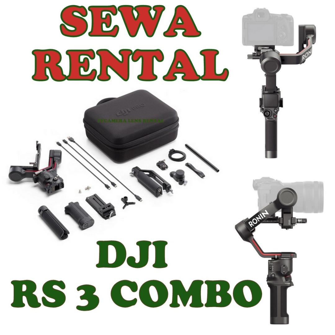 SEWA DJI RS 3 Gimbal Stabilizer Rental, Photography, Photography  Accessories, Gimbals & Stabilisers on Carousell