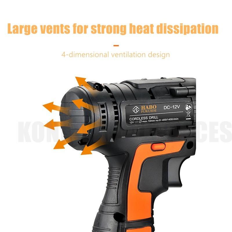 SG 12V 120W Cordless Electric Screwdriver Drill Tool Set Power