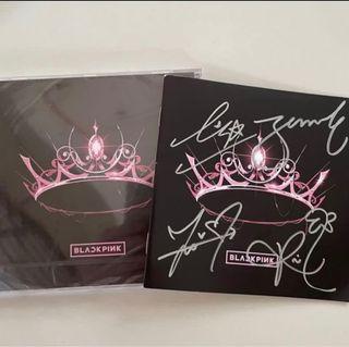 Signed Blackpink The Album OT4 CD