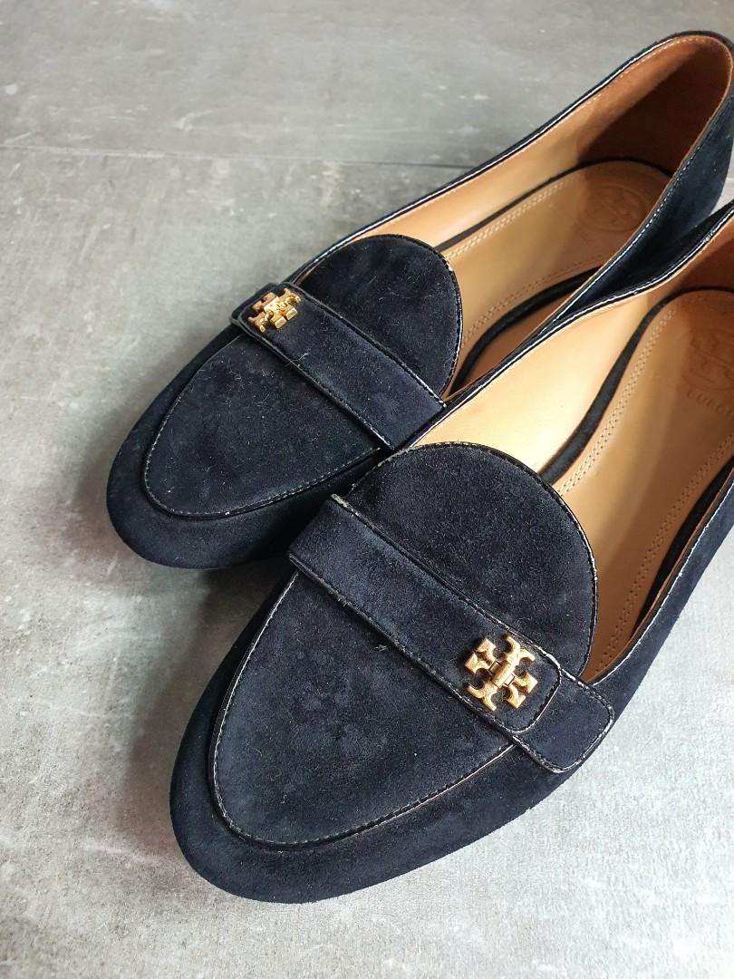SALE $39~ size 36 Tory Burch shoes, gold logo,black,authentic (not bag, not  wallet,not sandals), Luxury, Sneakers & Footwear on Carousell
