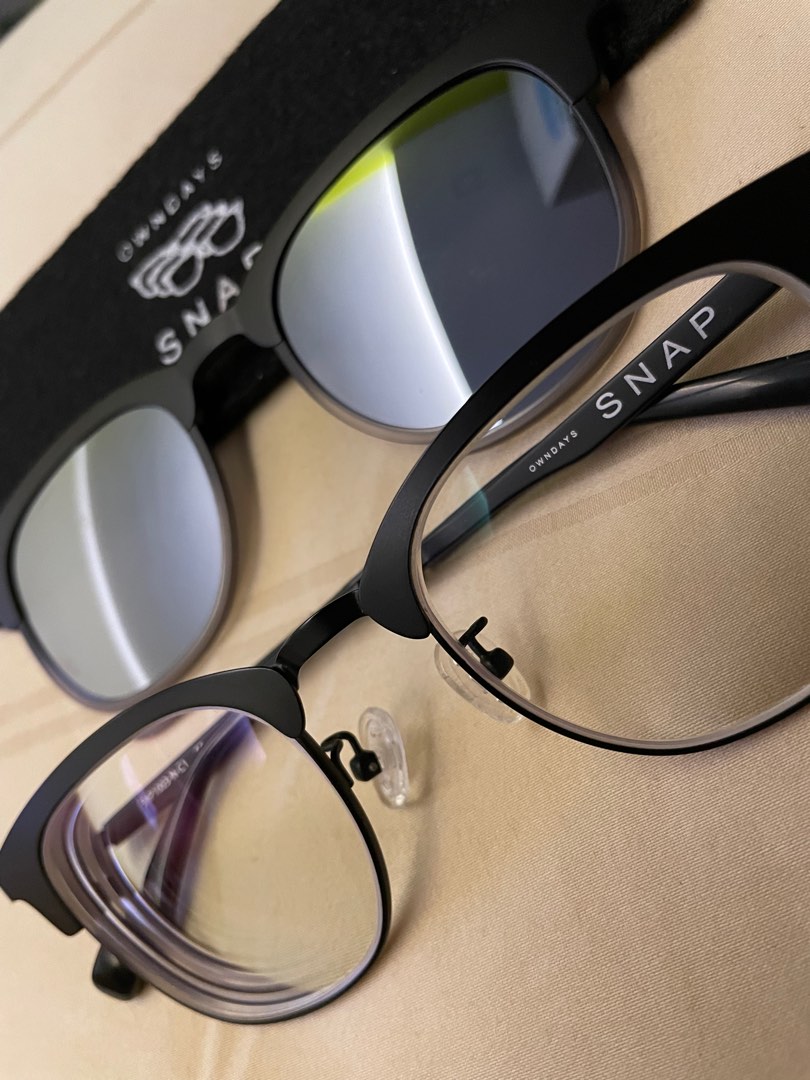 SNAP glasses (Owndays), Men's Fashion, Watches & Accessories