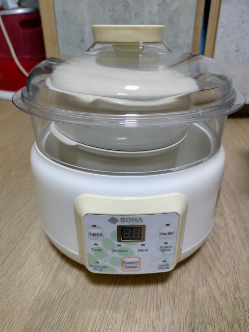 Sona 1.5l Digital Double Boiler SDB 1015, TV & Home Appliances, Kitchen