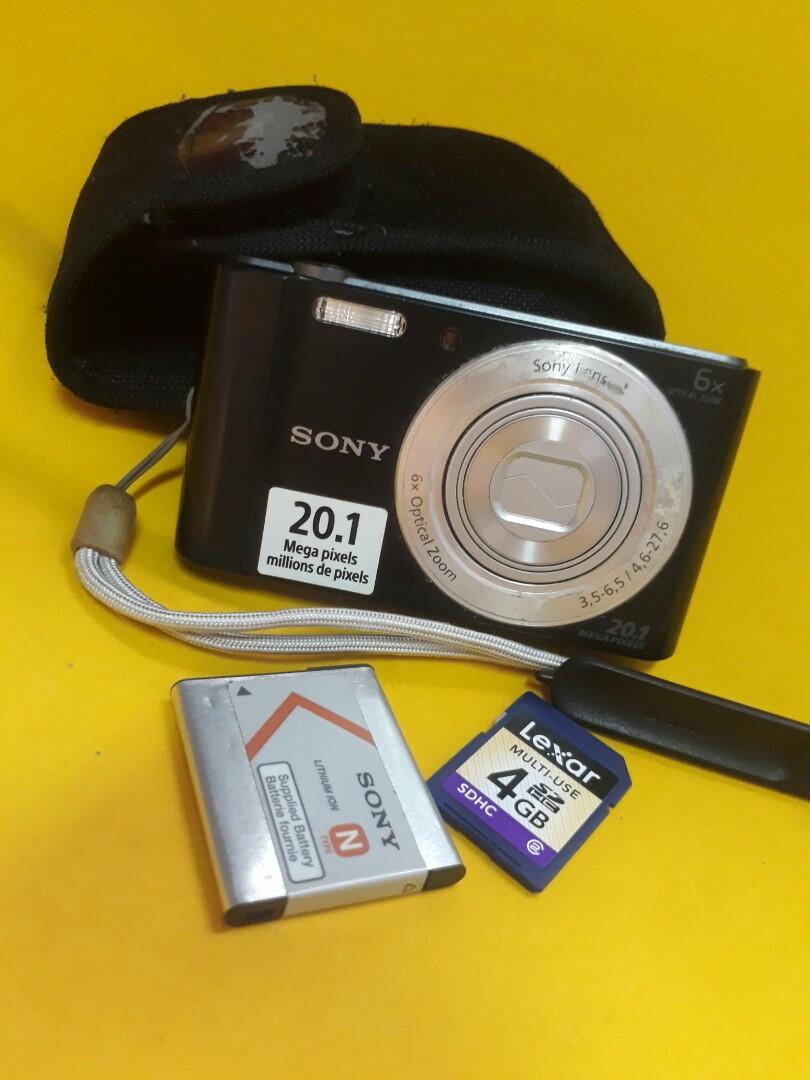 Sony Cybershot DSCW810 Digital Camera, Photography, Cameras on Carousell