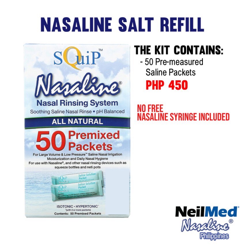 120 Packets Neti Pot Salt,Sinus Rinse Salt for Neti Pots,Sinus