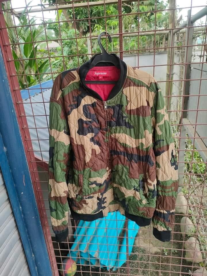 Supreme sales army jacket