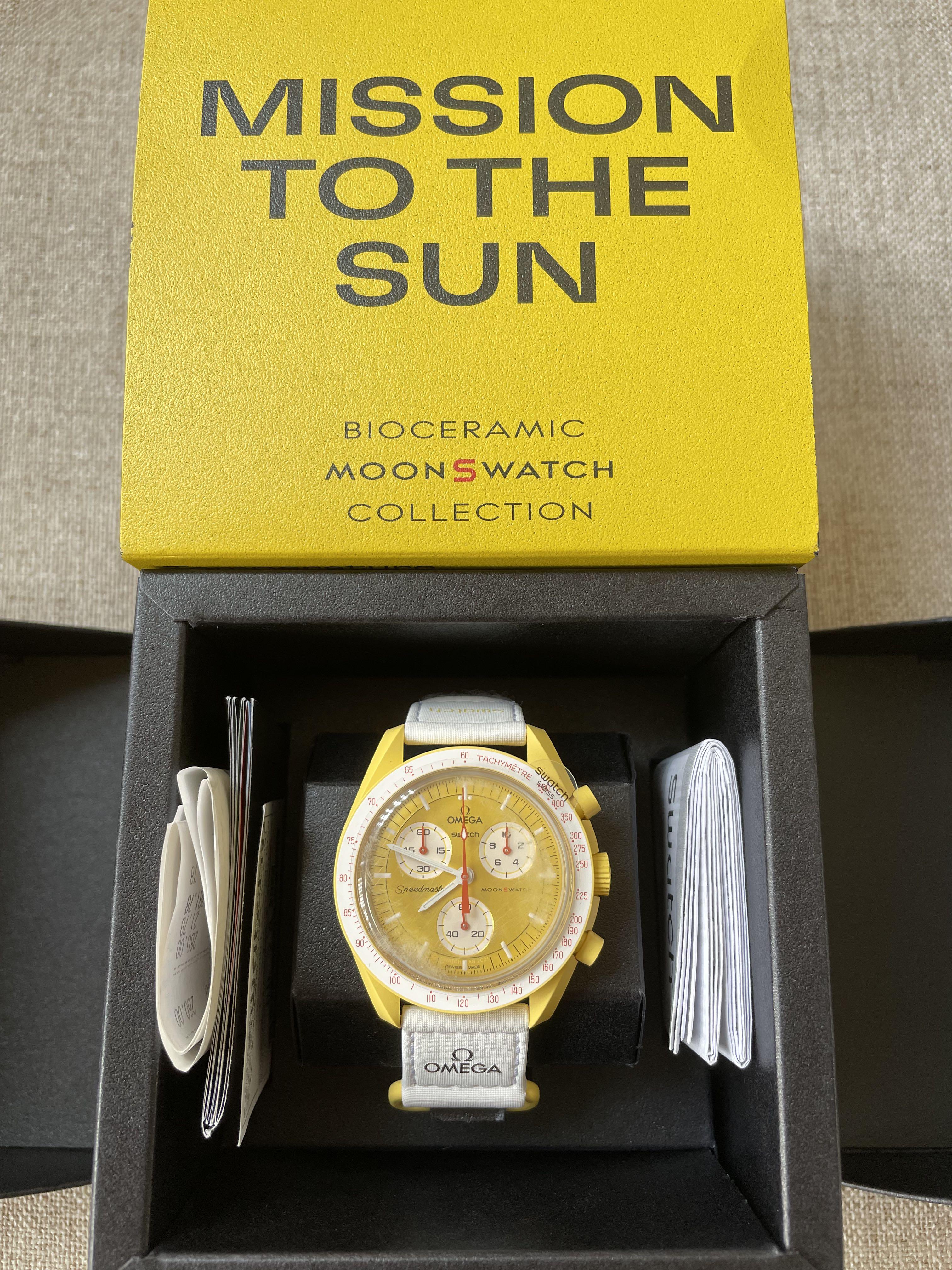 SWATCH OMEGA コラボ MISSION TO THE SUN