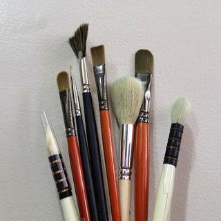 TAKE ALL| Random Original Paint Brush for acrylic / oil / watercolor