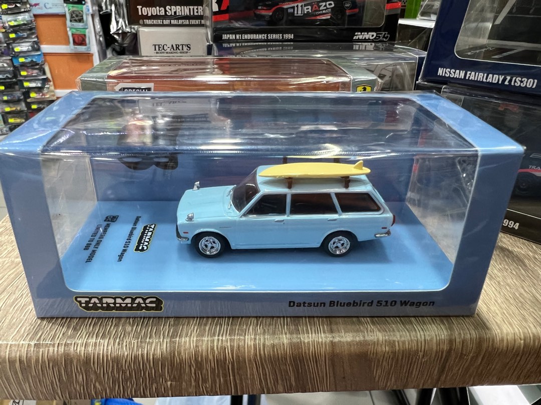 人気商品は 1/64 Tarmac Works BRE Datsun 510 TWOC限定 ミニカー - en