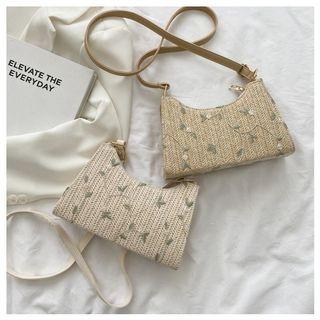 tas ketek putih / bag baguette korea
