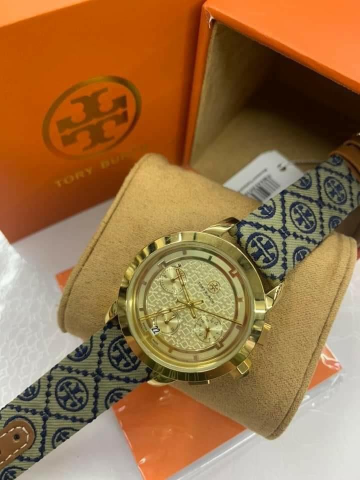 Tory burch watch (Category: Luxury Watches) located in Meycauayan. Submitted by zailey08 (Listing ID 1184705444, Image 1). Description: Tory burch watch Brandnew.