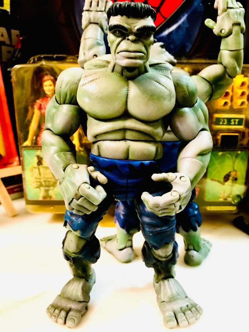 Figurine Marvel Legends Grey Hulk – Série Galactus – 2005 – Neuve Sous Blister