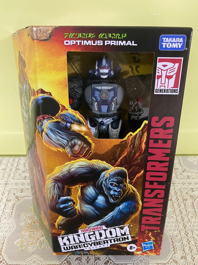 Transformers Kingdom Optimus Primal Mint in sealed box., Hobbies & Toys, Toys & Games on Carousell