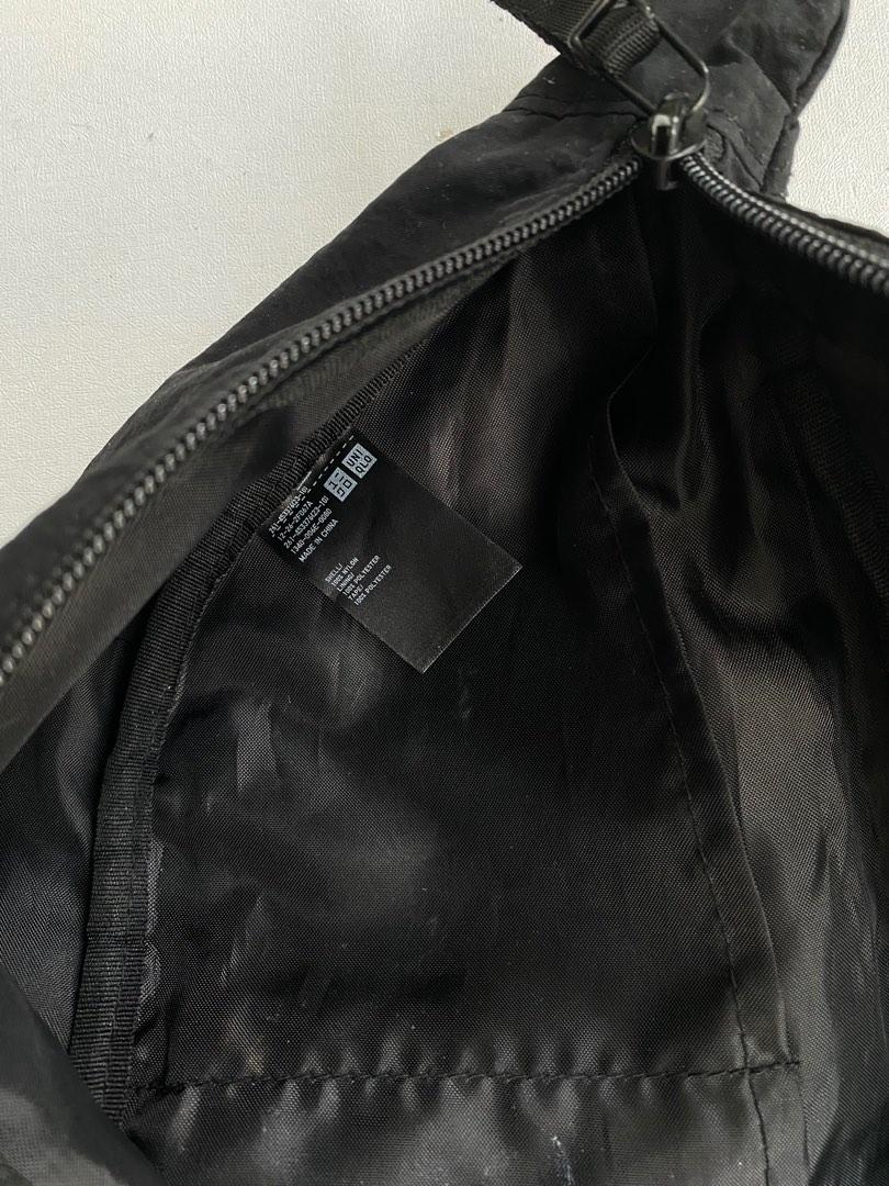 Uniqlo Black Belt Bag, Men's Fashion, Bags, Belt bags, Clutches and