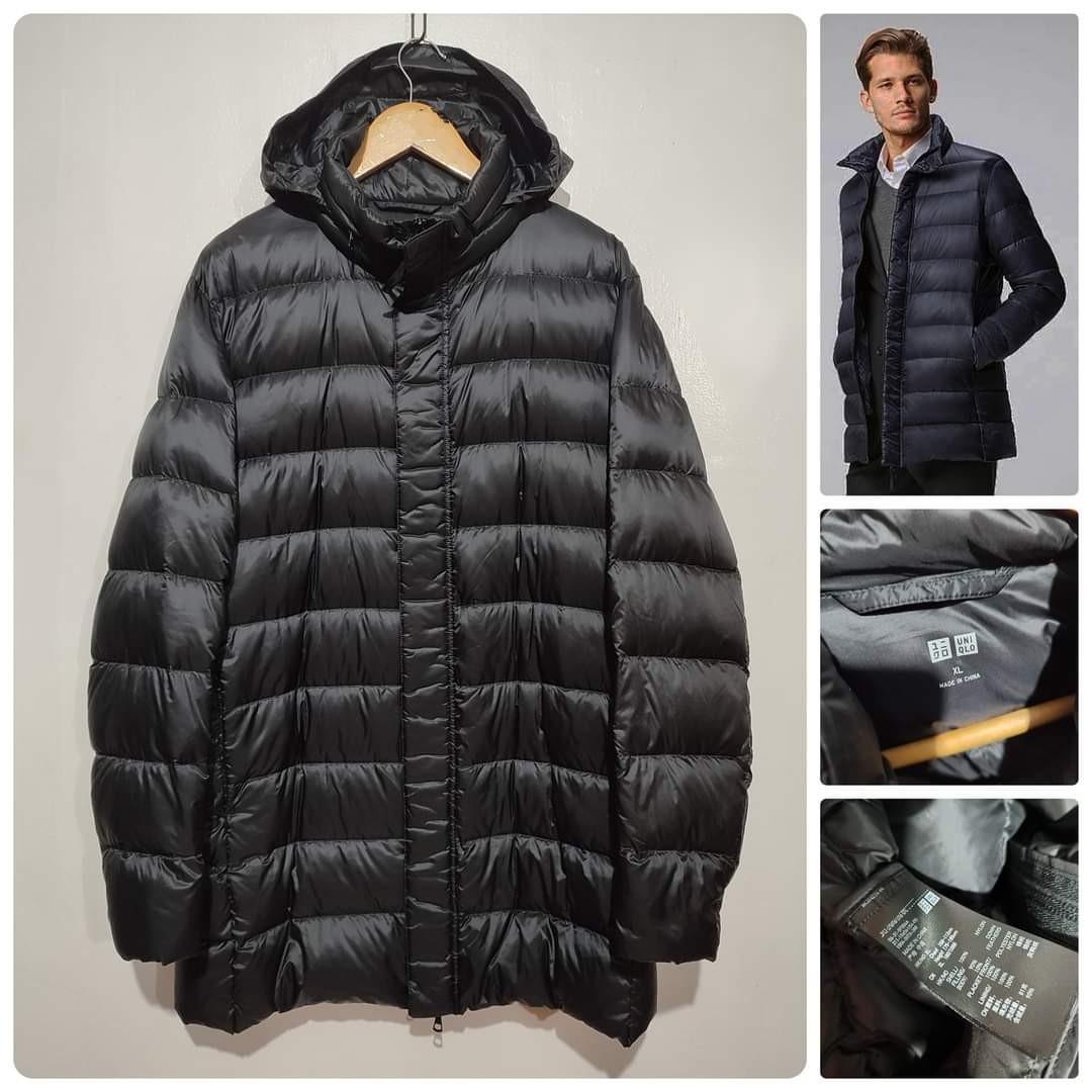 Uniqlo Puffer Jacket
 UNIQLO Ultra Down Puffer Jacket w Foldable Hood Men s Fashion Coats