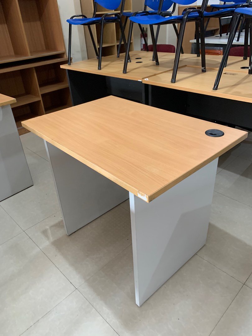 Used office table, Furniture & Home Living, Office Furniture & Fixtures on Carousell