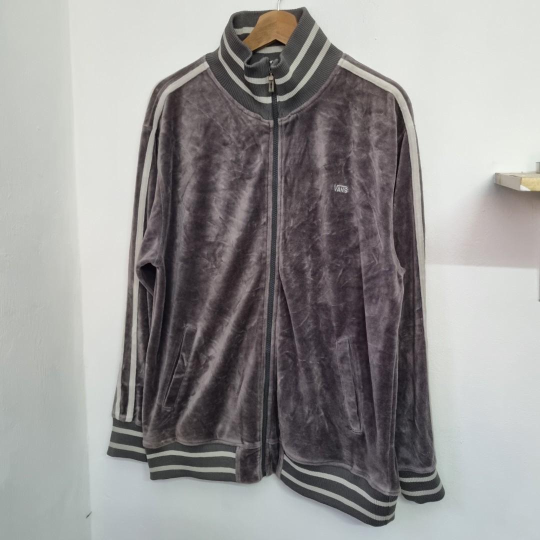 Vans windbreaker mens Silver deals