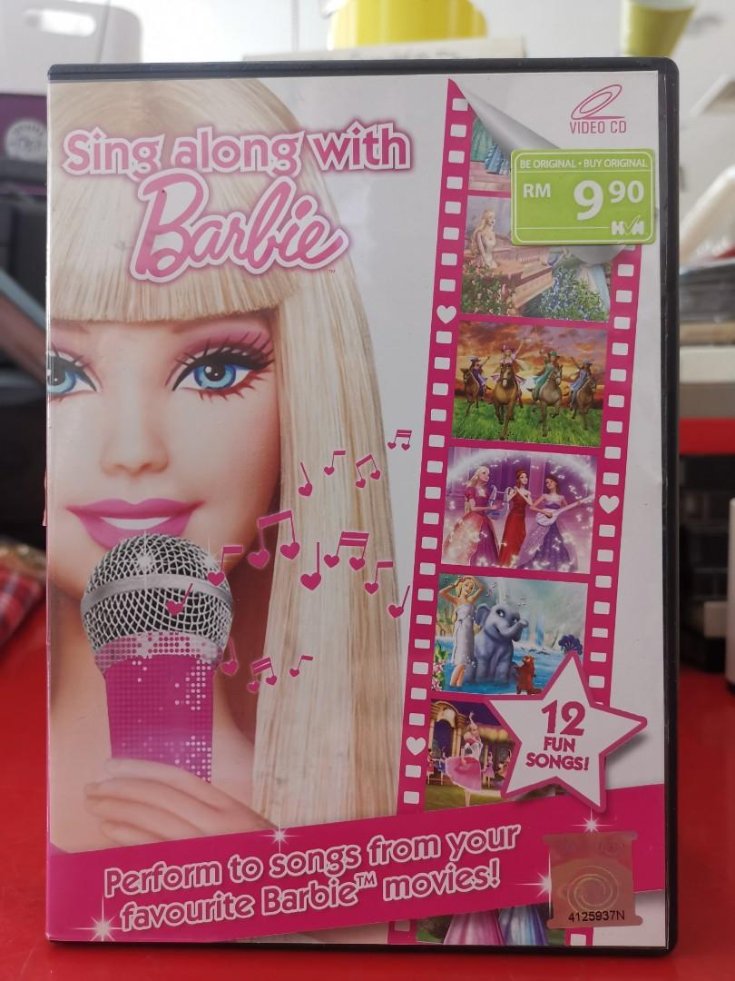 Sing along hotsell with barbie dvd