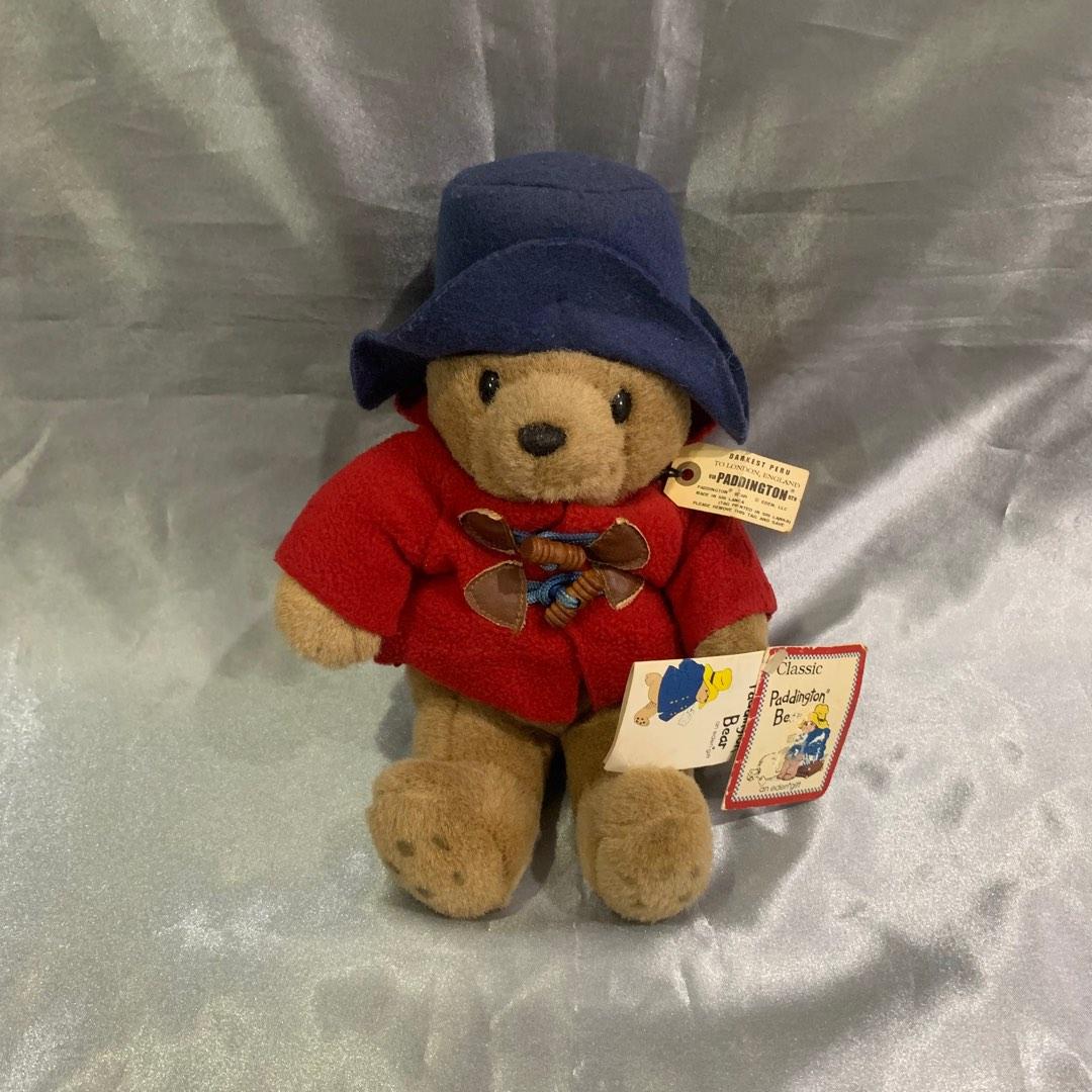 Paddington bear stuffed animal vintage on sale
