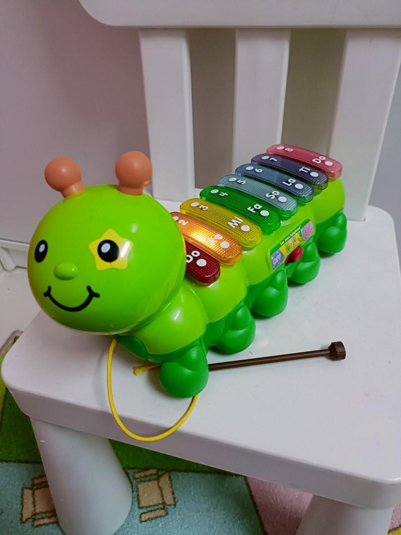 Vtech Safari caterpillar xylophone, Babies & Kids, Infant Playtime on