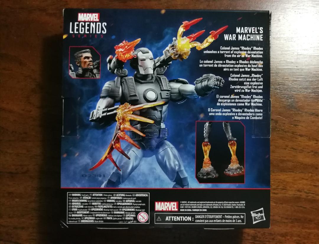 War Machine Marvel Legends (Category: Figurines & Statues) located in San Juan City. Submitted by onlinecabinet (Listing ID 1184832977, Image 2). Description: 100% AUTHENTIC & ORIGINAL BRAND NEW & SEALED Hasbro Marvel Legends War Machine Contact 0917-566-6162 Meet-ups: Jollibee, Wilson St. San Juan Delivery via LBC, Grab or Lalamove - charge to buyer.