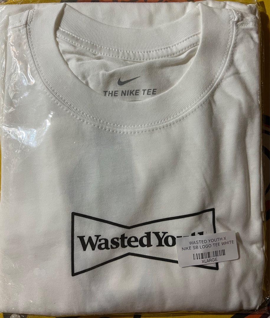 Wasted Youth x Nike SB Logo TEE XL, 男裝, 上身及套裝, T-shirt