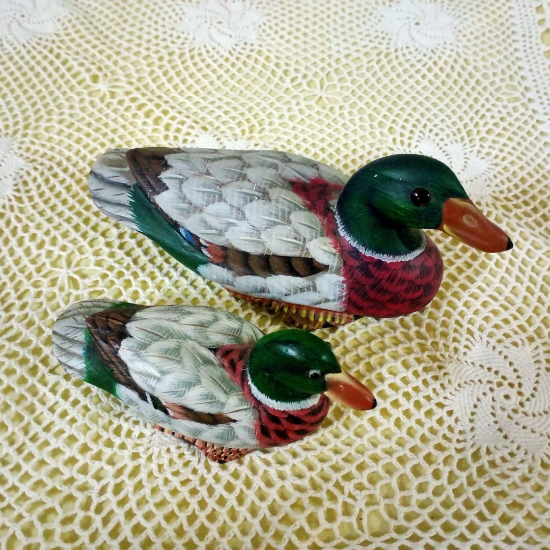 Wooden duck, Furniture & Home Living, Home Decor, Other Home Decor on