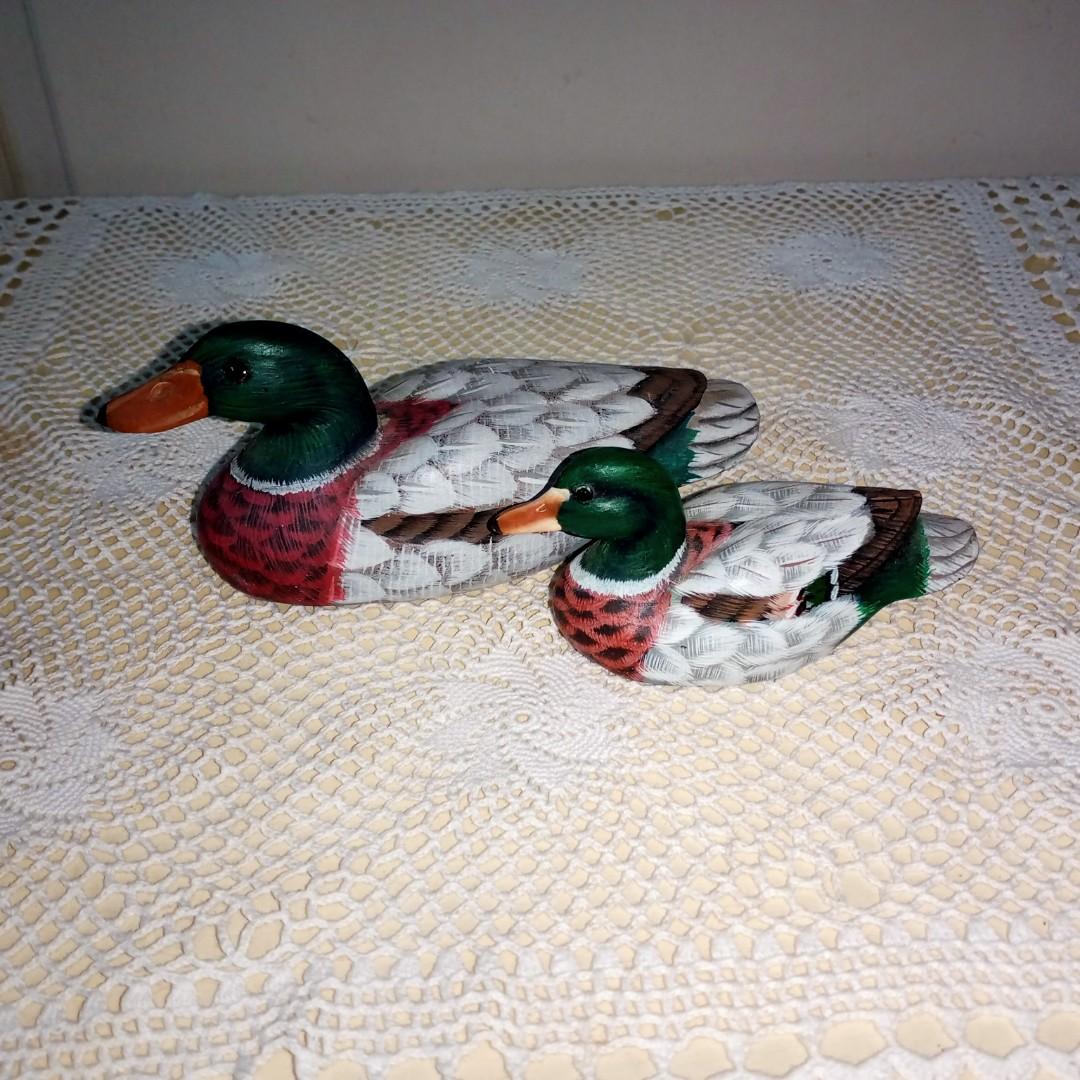 Wooden duck, Furniture & Home Living, Home Decor, Other Home Decor on