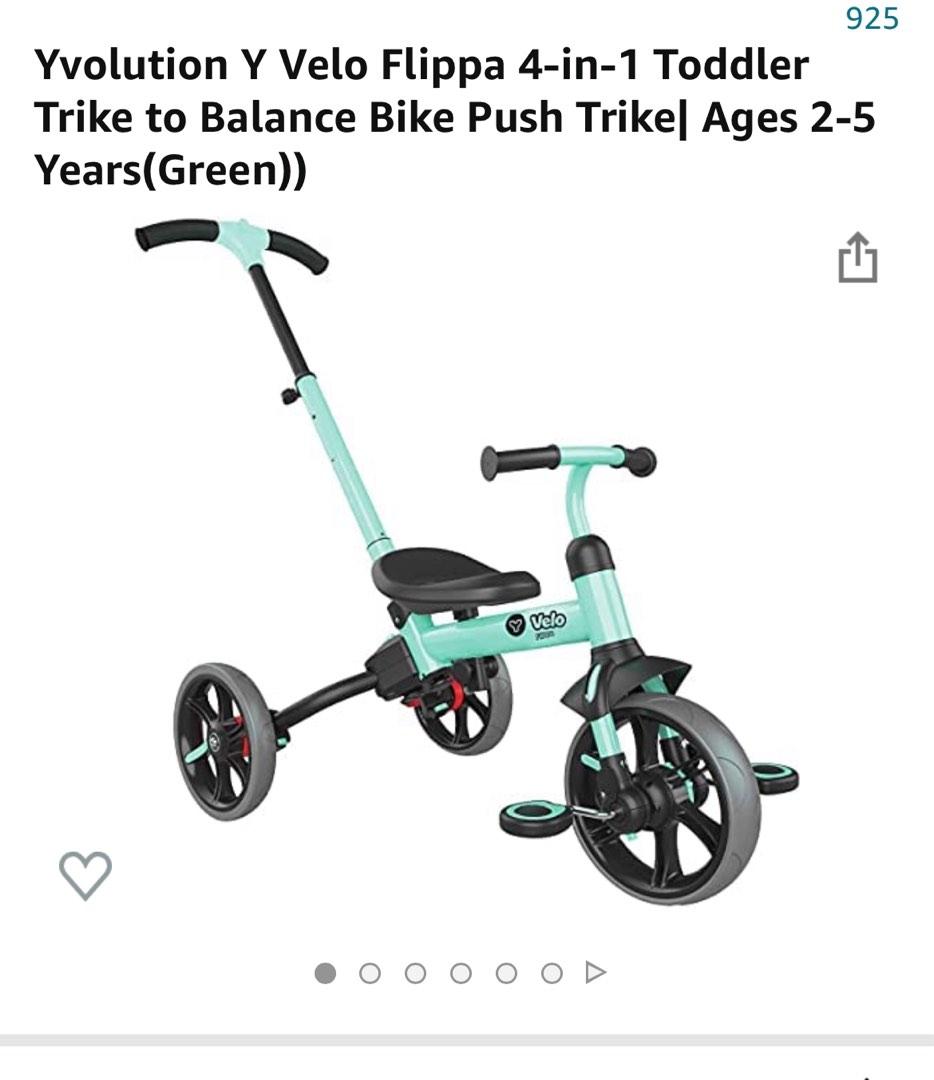 Y Velo Flippa Y Bike For Toddlers Yvolution Y Velo Flippa 4-in-1